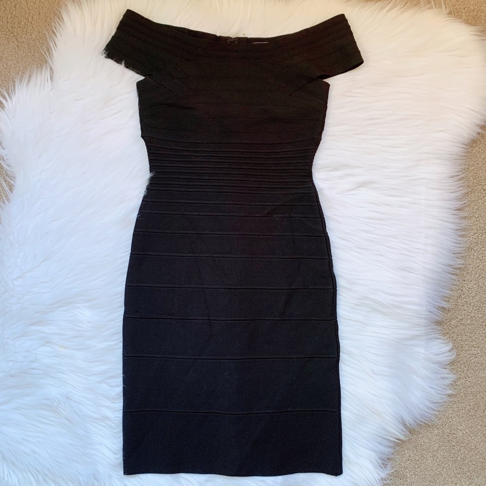 Herve Leger XS Bandage Bodycon Dress